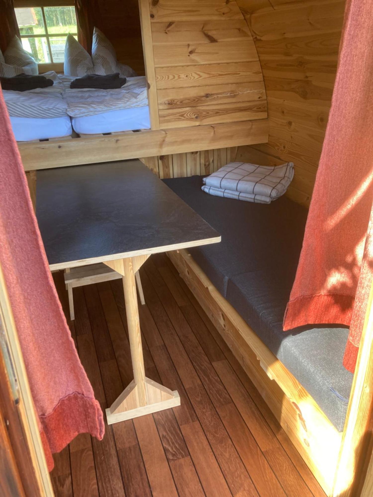 Campingplatz Koberbachtalsperre - Campingfass Mieten Langenbernsdorf Ngoại thất bức ảnh