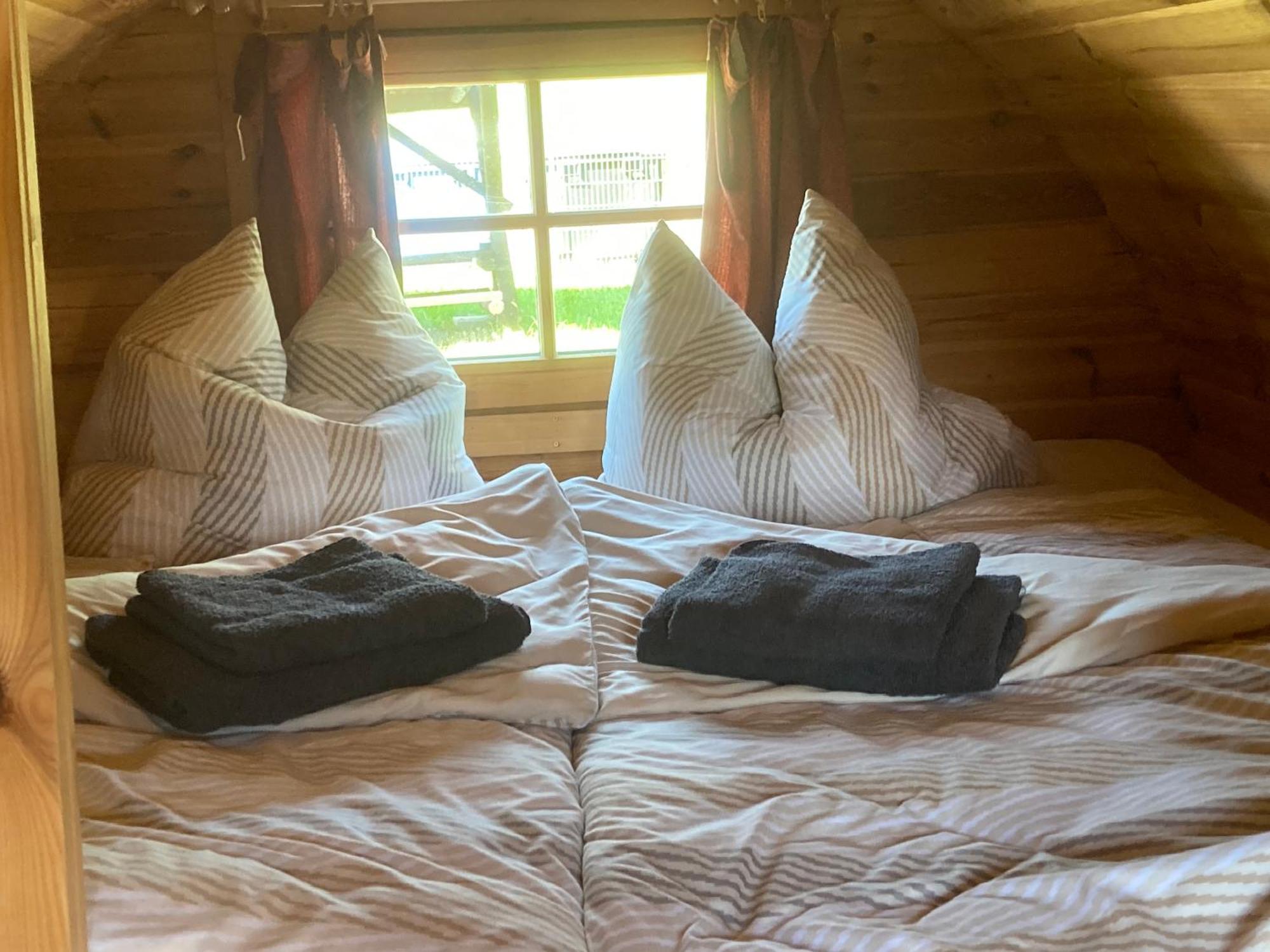Campingplatz Koberbachtalsperre - Campingfass Mieten Langenbernsdorf Ngoại thất bức ảnh